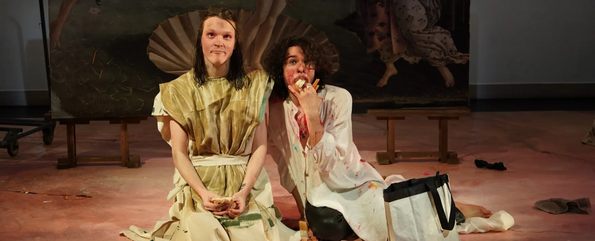 Botticelli in the Fire (Directing Thesis 2023, Photo by Carol Rosegg)