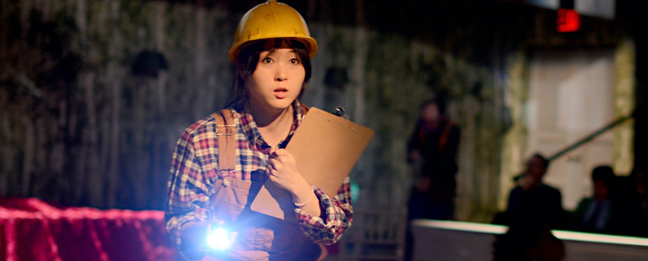 Actor in hardhat