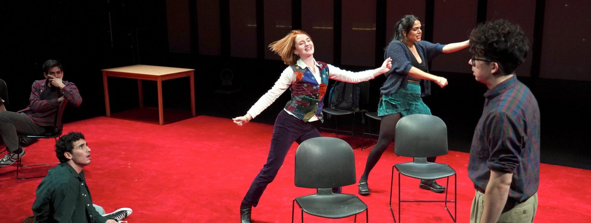 Small Tragedy (2023 Acting Thesis, photo by Carol Rosegg)